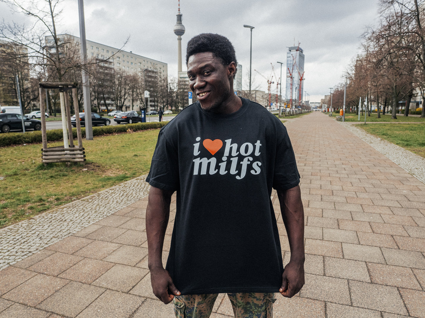 I <3 Hot Milfs - Shirt (schwarz)